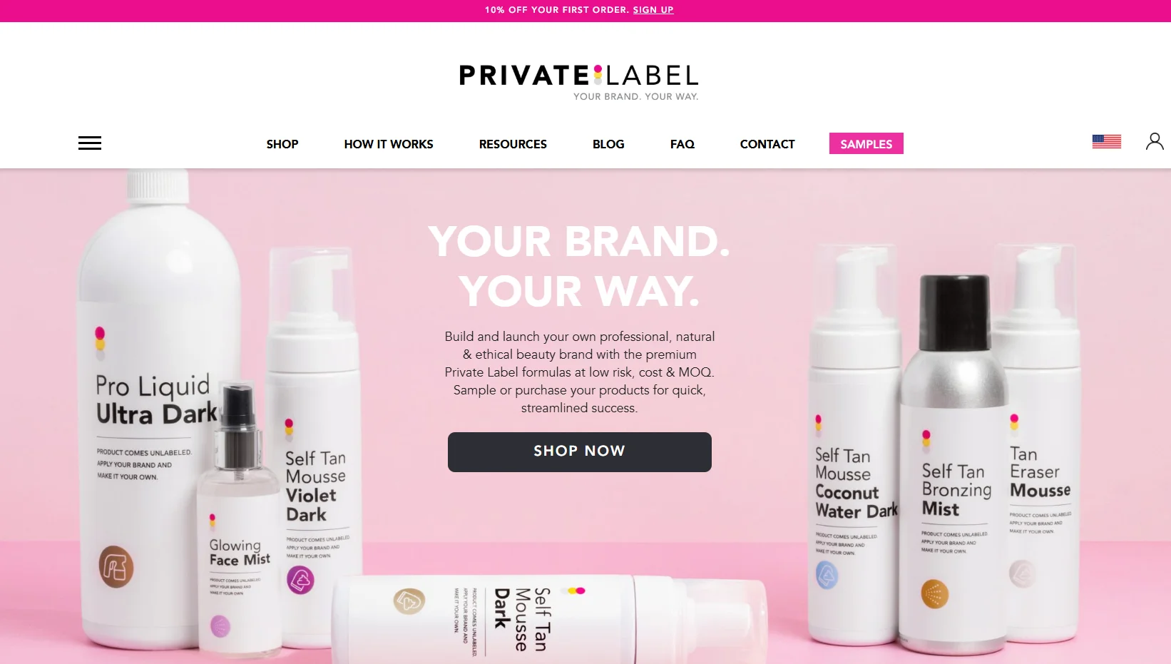 Top 10 Private Label Tanning Lotion Manufacturers